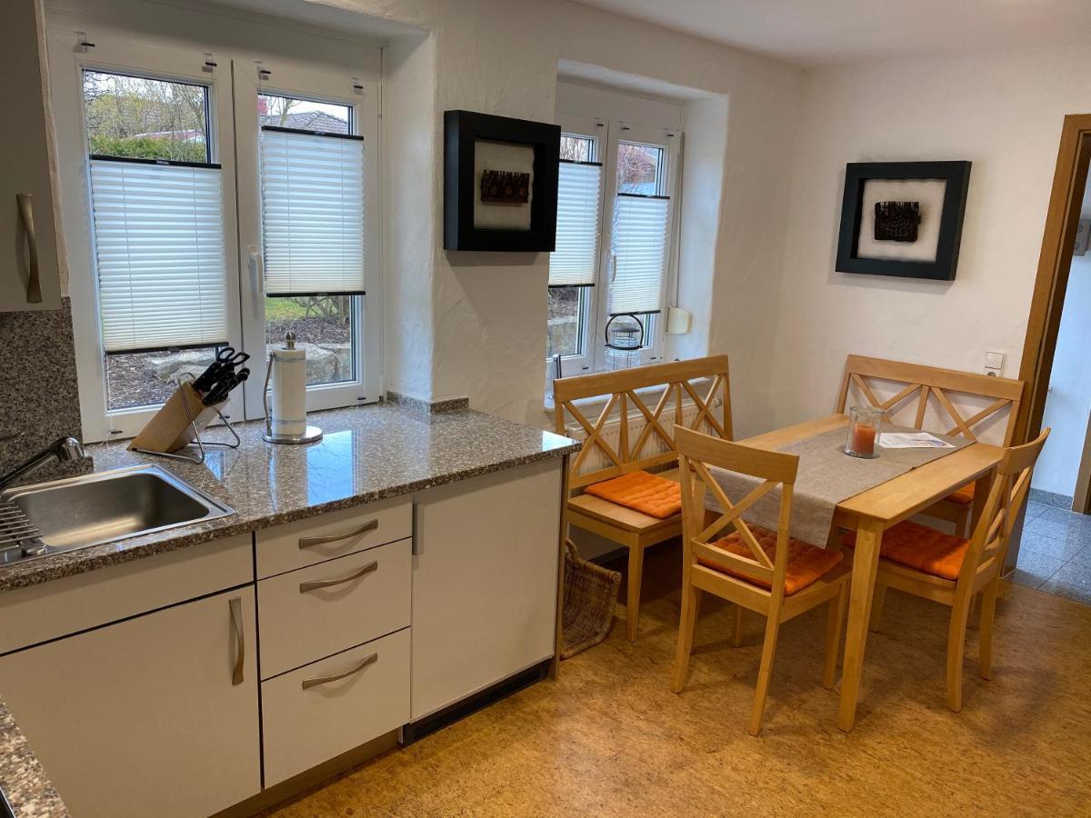 Ferienwohnung Messmer Mit Terrasse Heiligenborn Esterno foto