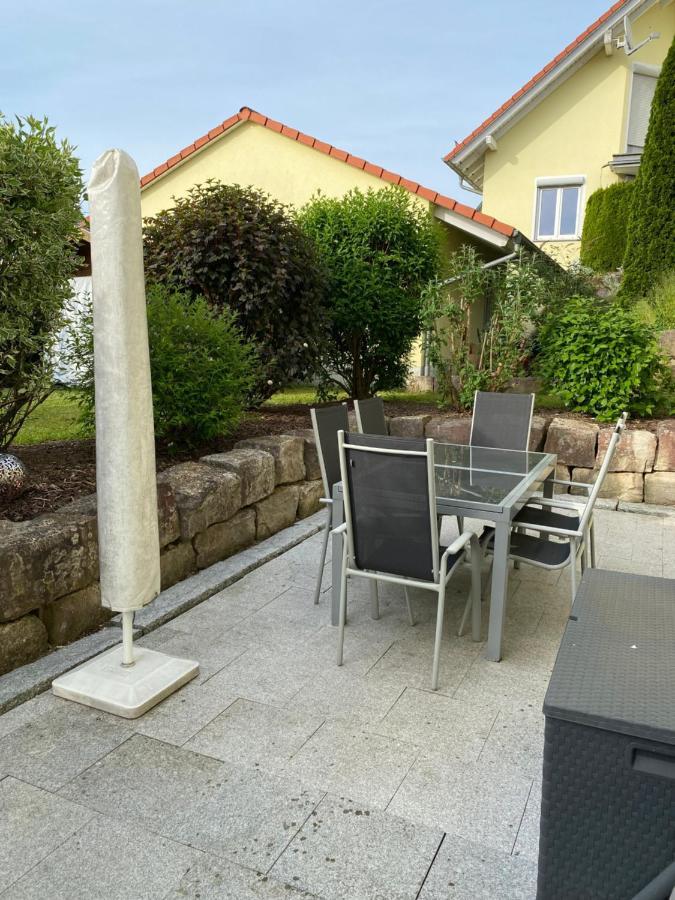Ferienwohnung Messmer Mit Terrasse Heiligenborn Esterno foto