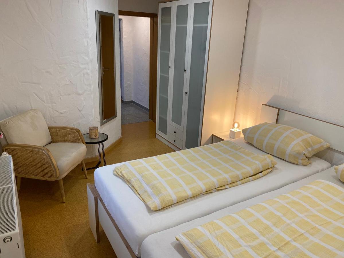 Ferienwohnung Messmer Mit Terrasse Heiligenborn Esterno foto