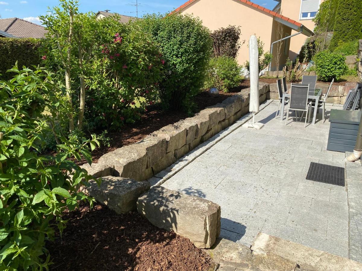 Ferienwohnung Messmer Mit Terrasse Heiligenborn Esterno foto